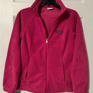 Columbia Vibrant Pink Fleece Jacket